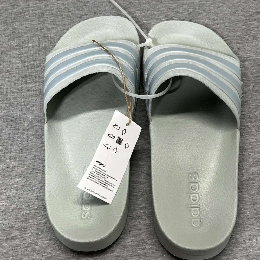 Adidas Adilette Shower Unisex Slip On Slide Sandal Shoe Men's 9 Women's 10